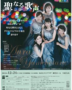 アウラ × ゆめホタル® クリスマスコンサート