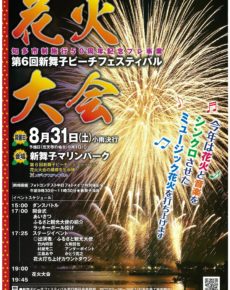 第6回新舞子ビーチフェスティバル花火大会