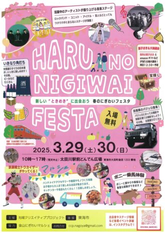 HARU NO NIGIWAI FESTA(春のにぎわいフェスタ）