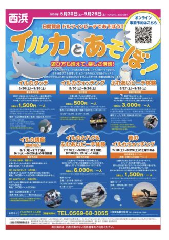 日間賀島ドルフィンビーチ２０２６