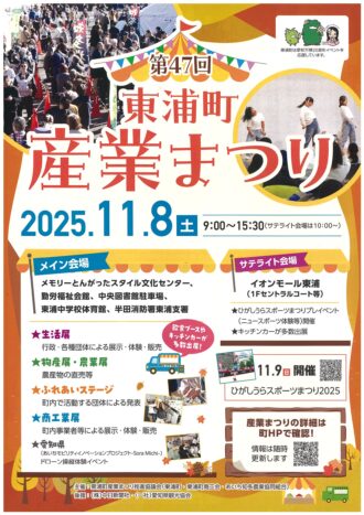 第４７回東浦町産業まつり