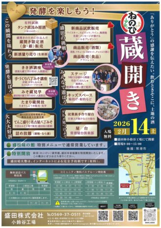 ねのひ蔵開き２０２６