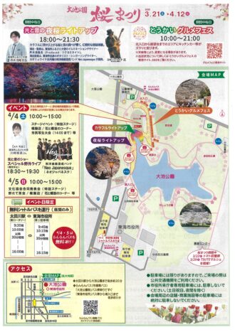 大池公園桜まつり