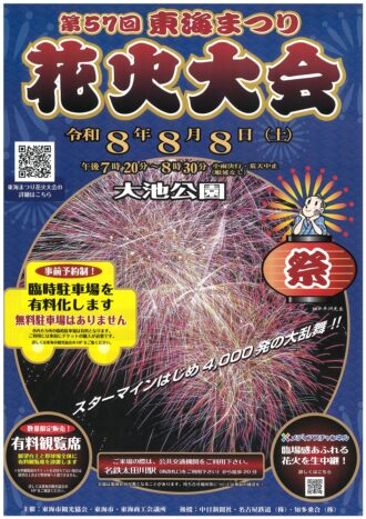 第57回東海まつり花火大会